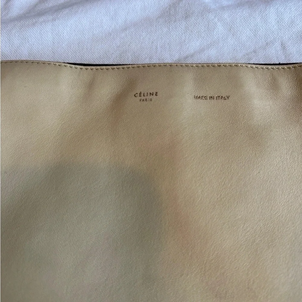 Céline Clutch Trio Handbag Multicolor Lambskin